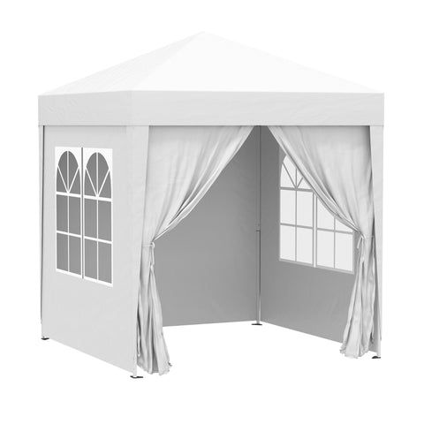 Gazebo Outsunny Pop Up Canopy size (2 x 2m) White