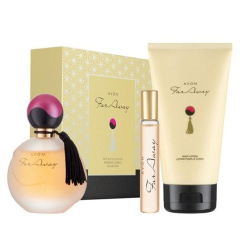 Women's Fragrances Avon Far Away Gift Set 50ml Perfume - Toplen