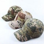 Unisex Men Women Camo Military Army Baseball Adjustable Cap - Toplen