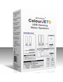 Boutique ColourJets USB Dancing Fountain Speakers for PC Mac MP3 Players, Mobile Phones, Tablets - Toplen