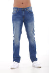 Mens Boys Slim Fit Stretch Quality Jeans Regular Smart Branded Jeans 30-42 - Toplen