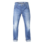 Men's DML Brand Straight Leg Jeans Mid Wash - Toplen