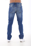 Mens Boys Slim Fit Stretch Quality Jeans Regular Smart Branded Jeans 30-42 - Toplen