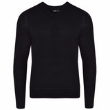 Mens Jumper V Neck Sweatshirt Knitwear Sweater Jumper - Toplen