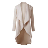 Women Winter Knitted Sweater Long Overcoat Cardigan Coat - Toplen