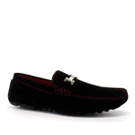 Mens Faux Suede Casual Loafers Moccasins Slip On Driving Shoes - Toplen