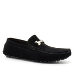 Mens Faux Suede Casual Loafers Moccasins Slip On Driving Shoes - Toplen