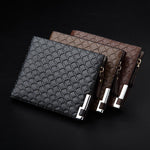 Mens Luxury Soft Leather Wallet With Zip - Toplen