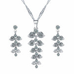 Brilliant Leaf Jewellery Set - Toplen