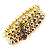 New Series Natural Crystal Ball Decoration Charm Bracelet - Toplen