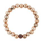 New Series Natural Crystal Ball Decoration Charm Bracelet - Toplen