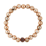 New Series Natural Crystal Ball Decoration Charm Bracelet - Toplen