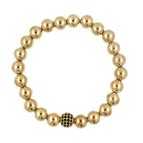New Series Natural Crystal Ball Decoration Charm Bracelet - Toplen