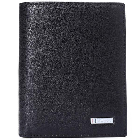 Genuine Cow Leather Men Wallet Fashion Coin Pocket - Toplen