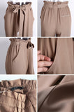 Women Simplee high waist harem casual pants trousers - Toplen