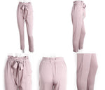 Women Simplee high waist harem casual pants trousers - Toplen
