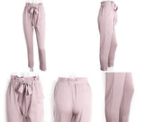 Women Simplee high waist harem casual pants trousers - Toplen
