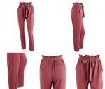 Women Simplee high waist harem casual pants trousers - Toplen