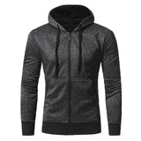 Men's Casual Slim Fit Hooded Sweatshirt Hoodies - Wishmid