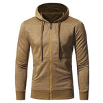 Men's Casual Slim Fit Hooded Sweatshirt Hoodies - Wishmid