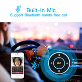 Wireless Mini Bluetooth Audio Transmitter Receiver AUX Out for Speaker Car - Toplen