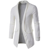 Mens Fashion Autumn Winter Long Sleeves Cardigan - Toplen