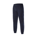Men's Sport Striped Lashing Belts Casual Drawstring Pant - Toplen