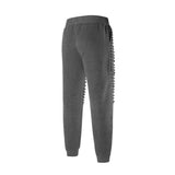Men's Sport Striped Lashing Belts Casual Drawstring Pant - Toplen