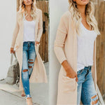 Womens Long Sleeve Cardigan