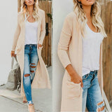 Womens Long Sleeve Cardigan