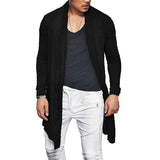 Mens Waterfall Long Sleeve Cardigan