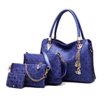 Fashion Ladies Designer Handbag Set Leather Shoulder Messenger Tote Purse Bag - Toplen