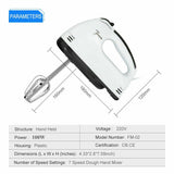 Hand Mixer Electric Hand Held Mixer Whisk Beater Blender Kichen Cooking