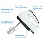 Hand Mixer Electric Hand Held Mixer Whisk Beater Blender Kichen Cooking