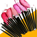 20X Make Up Brushes Set Eyeshadow Eyeliner Lip Powder Foundation Blusher Gift