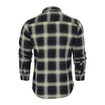 Mens Check Shirt Brave Soul Flannel Brushed Cotton Long Sleeve - Toplen
