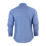 Mens Check Shirt Brave Soul Cotton Long Sleeve - Toplen