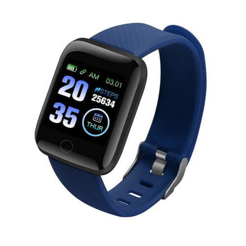 Smart Watch Bluetooth Heart Rate Blood Pressure Fitness Activity Tracker