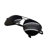 Black Sunglasses Polarized UV400 Lens Unisex - Toplen