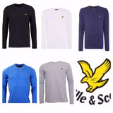 Lyle And Scott Men Long Sleeve Crew Neck T-shirt - Toplen