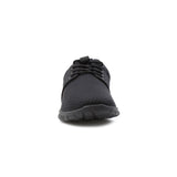 Mens Mesh Lightweight Trainer Black - Toplen