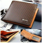 Luxury High Quality Wallet Mens Soft Leather Bifold ID Credit Card Holder - Toplen