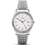 Sekonda Gents Black White Dial Silver Bracelet Watch 1149 1150 - Toplen