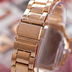 Luxury Women Stainless Steel Watch Ladies Crystal Quartz Analog Bracelet Watches - Toplen